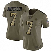 Women Nike Saints 7 Morten Andersen Olive Camo Salute To Sevice Limited Jersey Dzhi,baseball caps,new era cap wholesale,wholesale hats